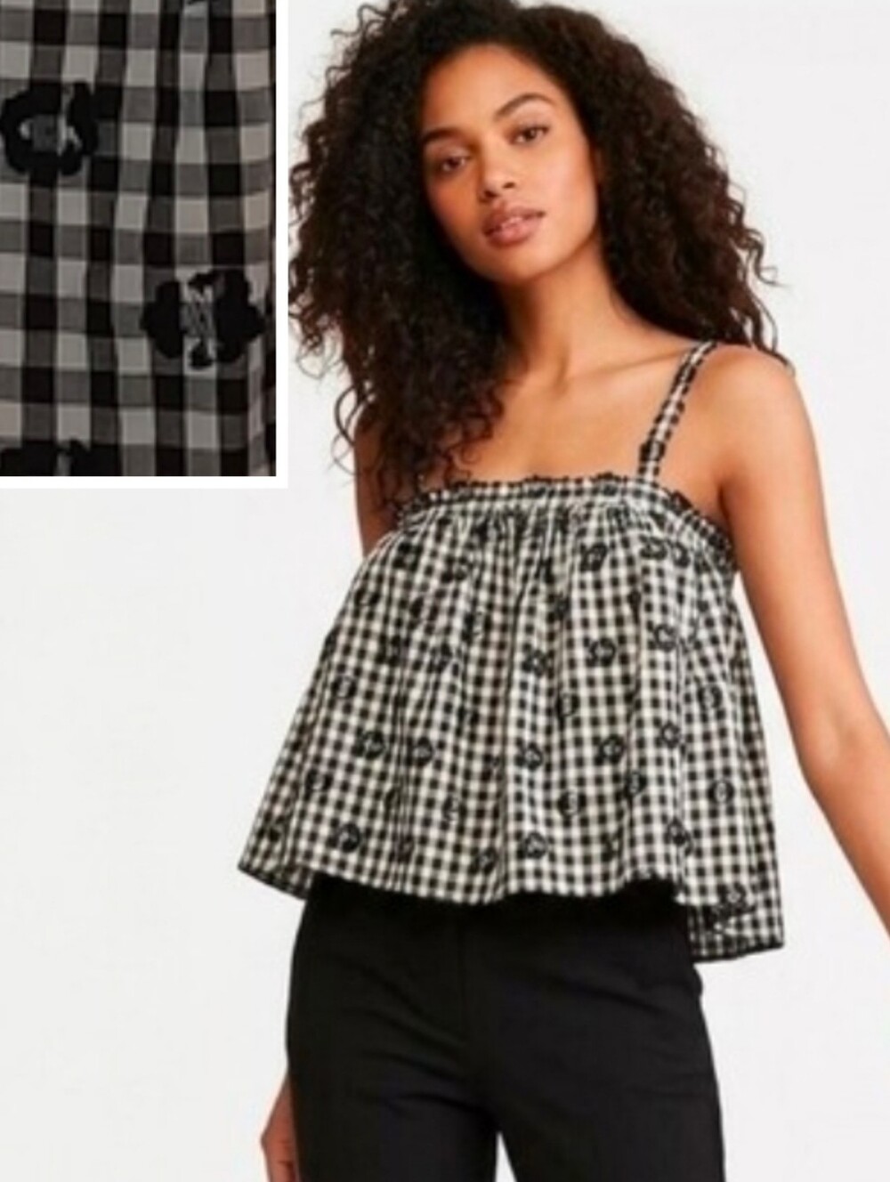 NWT NORDSTROM LOU & GREY embroidery top size large